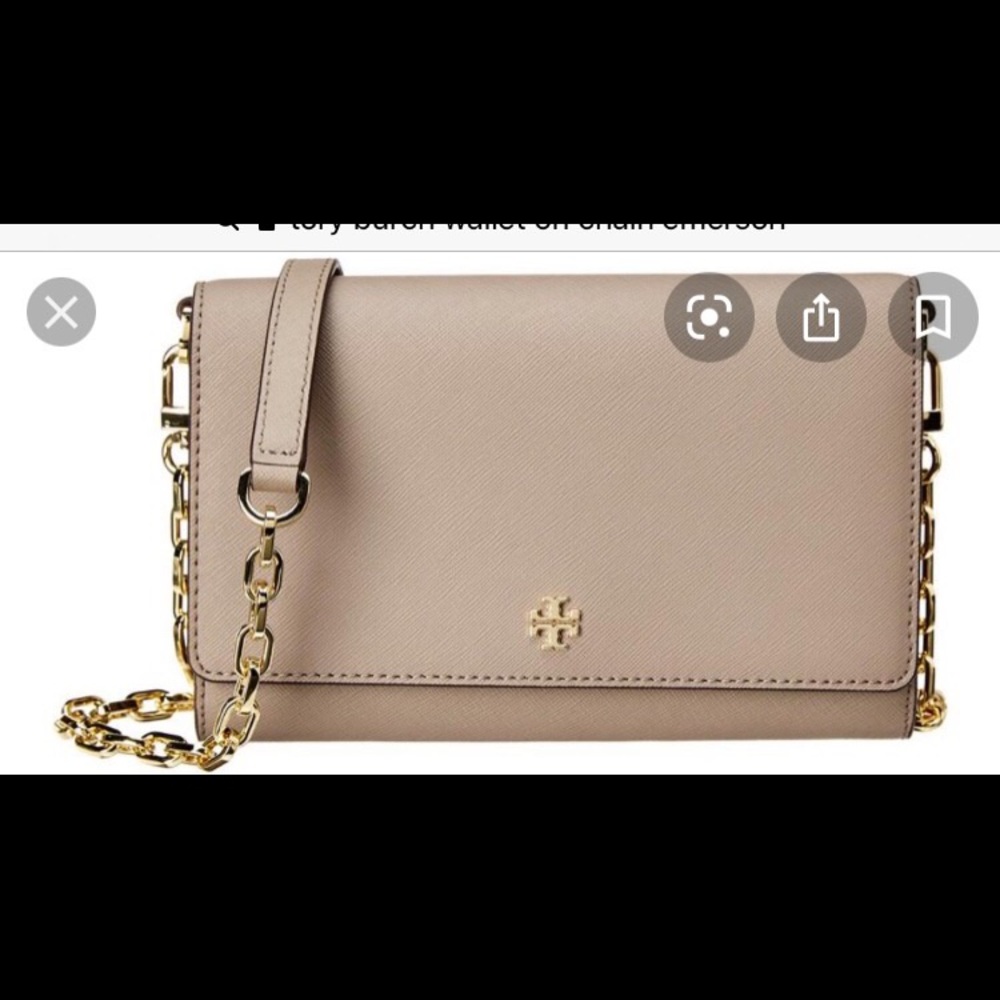 Tory Burch wallet on chain